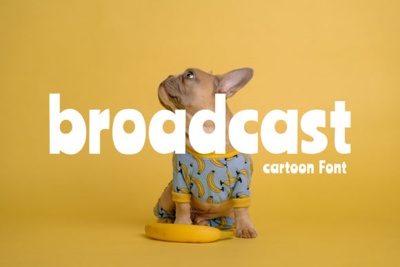 Broadcast: The Playful Display Font That Brings Energy to Your Designs