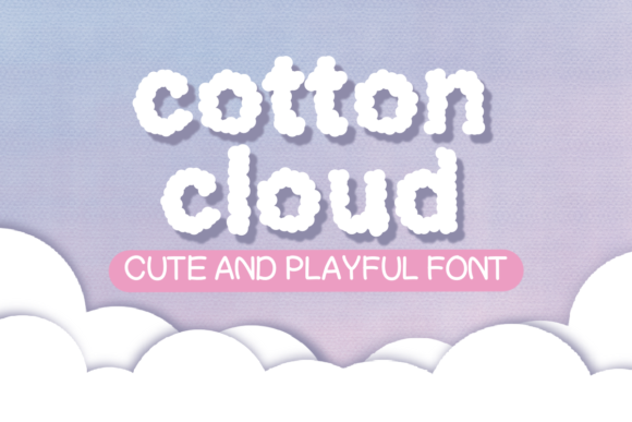 Cotton Cloud: A Playful Display Font for Modern Creative Projects