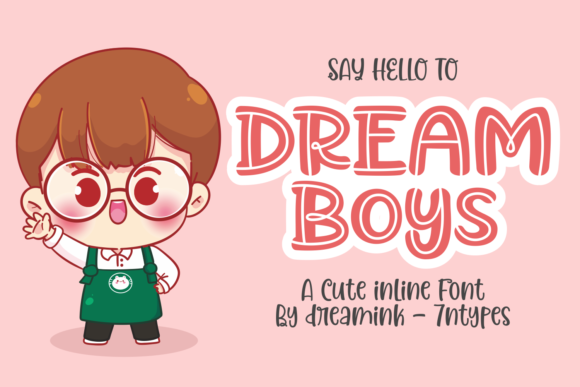 Dream Boys: The Adorable Display Font That Brings Playfulness to Life