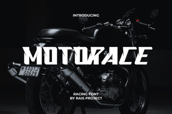 Ignite Your Creativity with Motorace: The Ultimate Sporty Display Font for Modern Designers