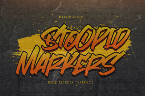 Injecting Raw Energy into Brand Identity with Stoopid Markers