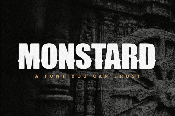 Monstard: The Bold Western Font for Assertive Branding