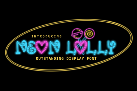 Neon Lolly: A Strategic Approach to Display Typography for Modern Branding