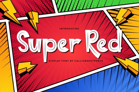 Super Red: Integrating a Joyful Display Font into Professional Workflows