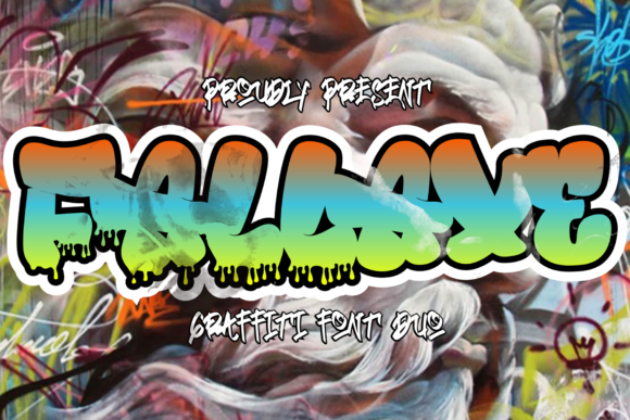 Unleash Street Energy with Fallaxe Duo: The Ultimate Graffiti Display Font for Bold Designs